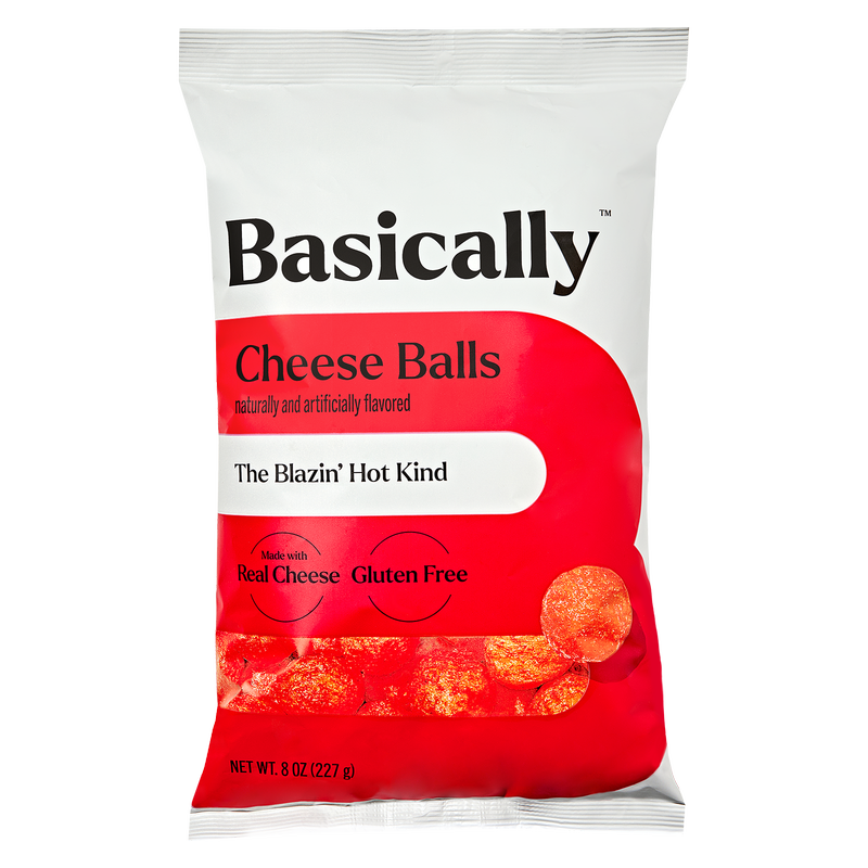 Basically Blazin' Hot Cheese Balls 8oz
