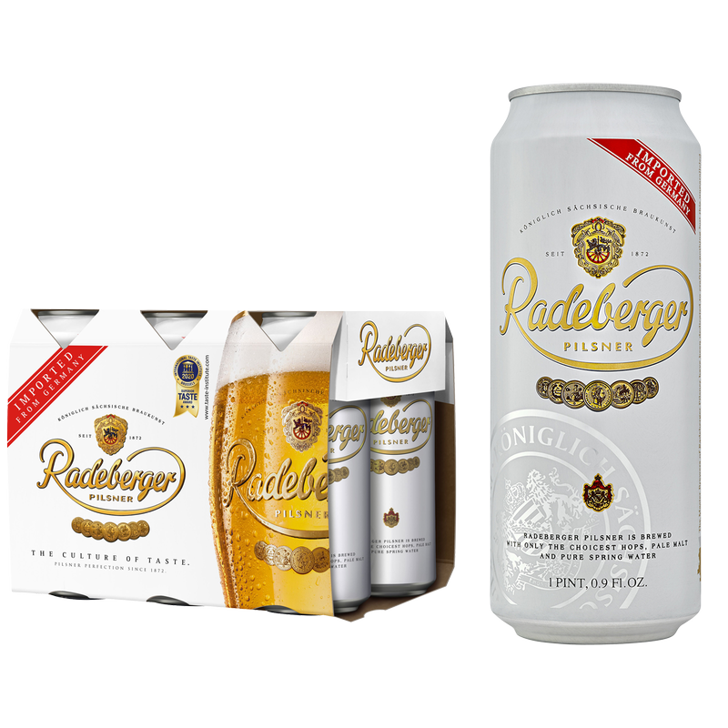 Radeberger Pilsner 6pk 12oz Can