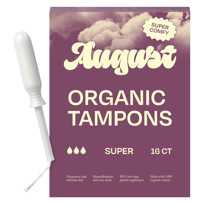 August Super Tampons, 16ct