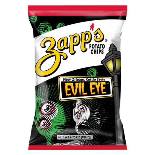 Zapp's Kettle Potato Chips Evil Eye 4.75oz