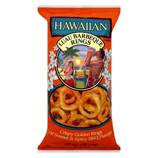 Hawaiian Rings BBQ Luau 4oz