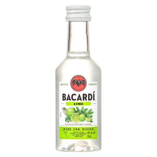 Bacardi Lime Rum 50ml (70 Proof)