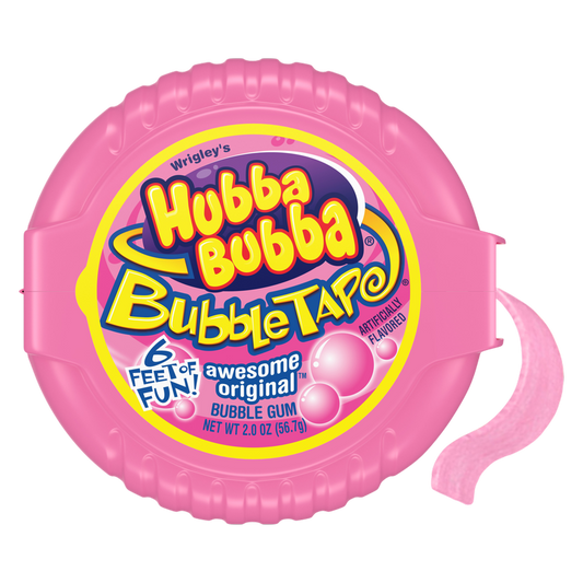 Hubba Bubba Original Bubble Gum Tape 1ct