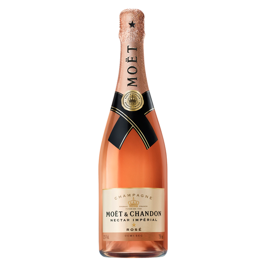 Moet & Chandon Demi Sec Nectar Imperial Rose Champagne 750ml