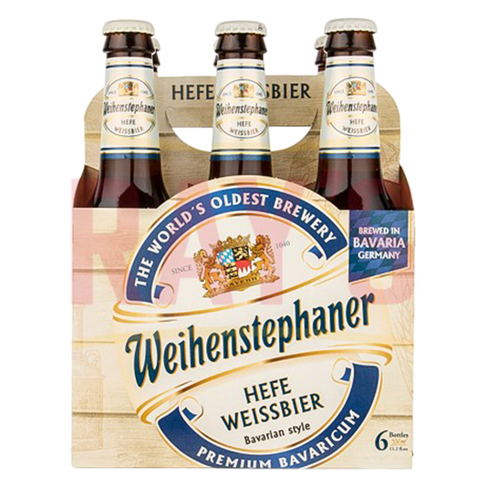 Weihenstephaner Heffe Weissbier 6pk 11.2oz Bottles 5.4% ABV