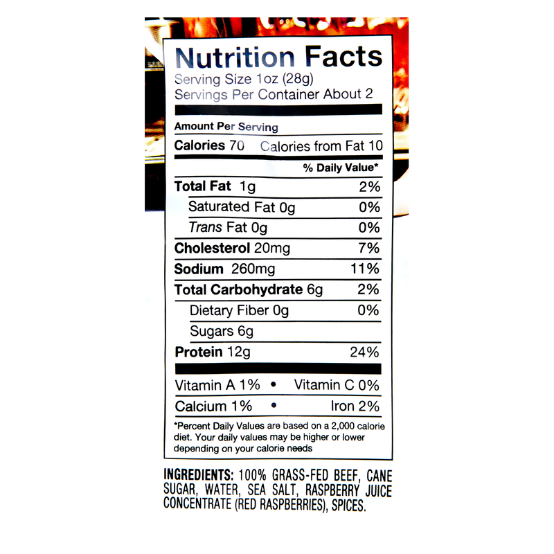 Think Jerky Sweet Chipotle Grassfed Beef Jerky 2.2oz