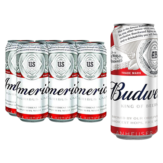 Budweiser 6pk 16oz Can 5.0% ABV