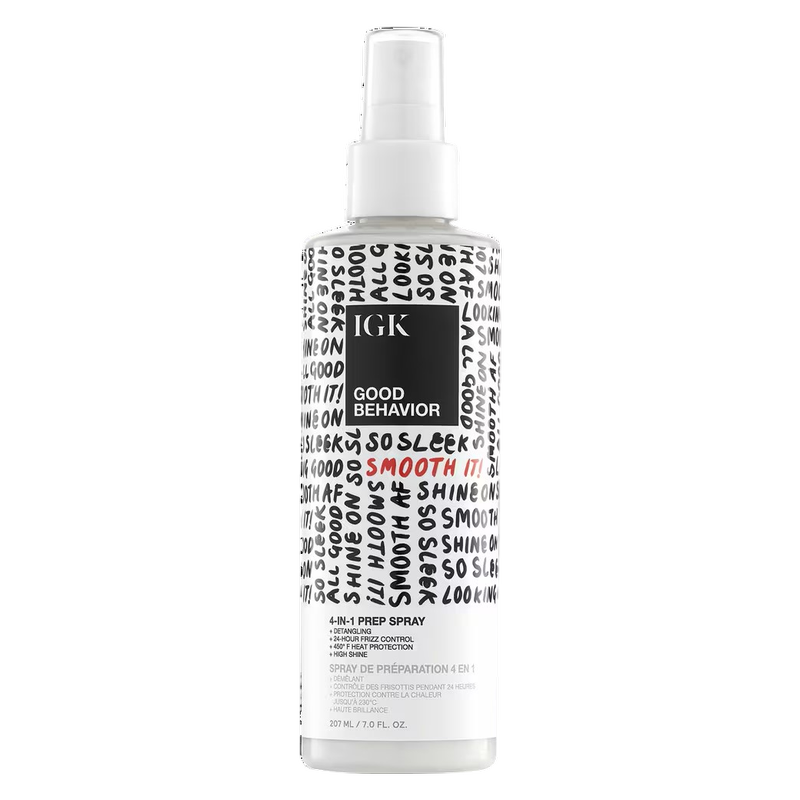 IGK GOOD BEHAVIOR 4-in-1 Prep Spray, 7oz