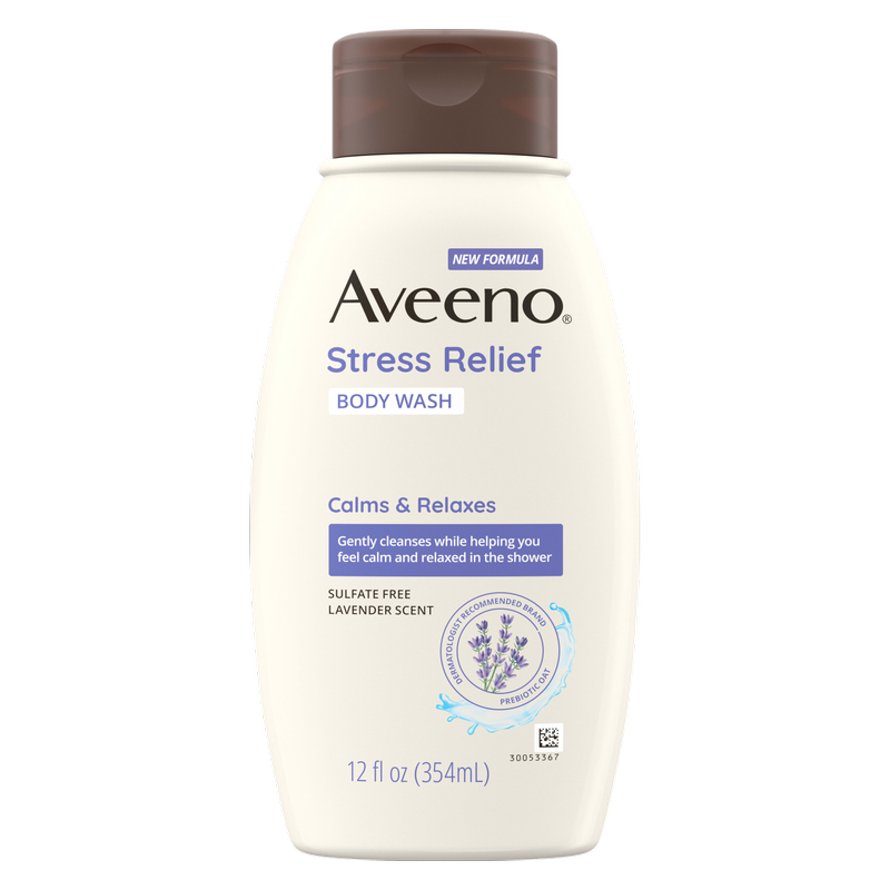 Aveeno Stress Relief Body Wash 12oz