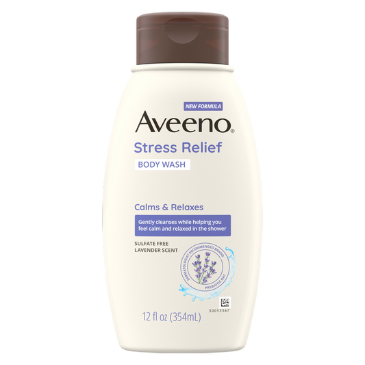 Aveeno Stress Relief Body Wash 12oz
