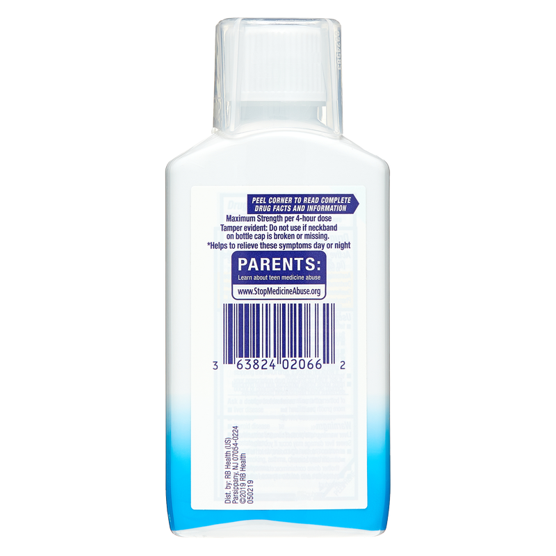 Mucinex Fast-Max Adult Cold & Flu Liquid 6oz