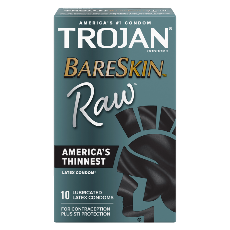 Trojan Bareskin Raw Condom 10ct