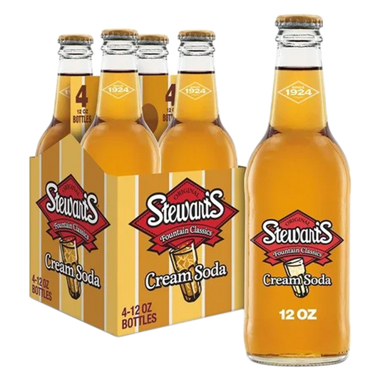Stewart's Cream Ale 4pk 12oz Btl