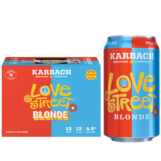 Karbach Brewing Love Street Blonde 12pk 12oz Can 4.9% ABV