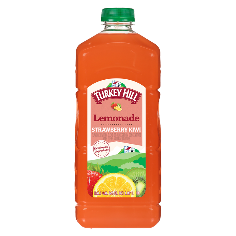 Turkey Hill Strawberry Kiwi Lemonade 64oz Btl