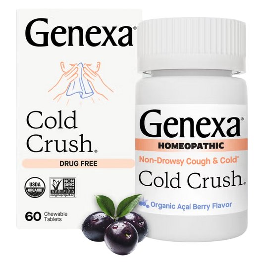 Genexa Organic Cold Crush Adult, 60 Tabs