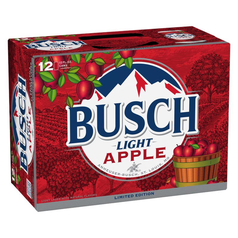 Busch Light Apple 12pk 12oz Can