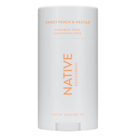 Native Sweet Peach & Nectar Deodorant, 2.65 oz