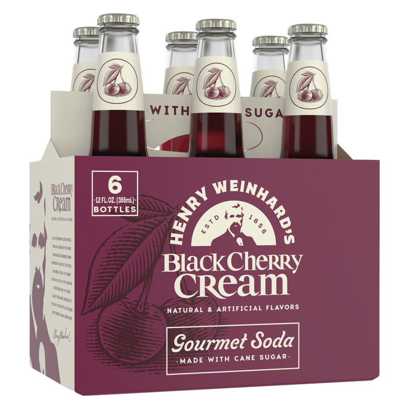 Henry Weinhard's Black Cherry 6pk 12oz Btl