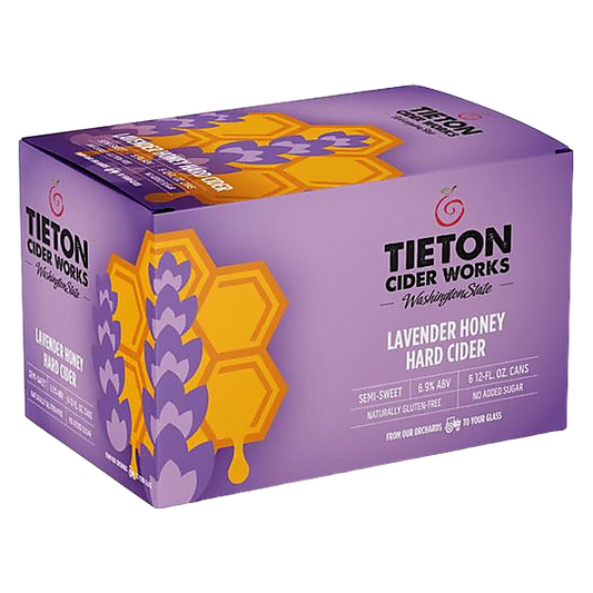 Tieton Lavender Honey Hard Cider  (6PKC 12 OZ)