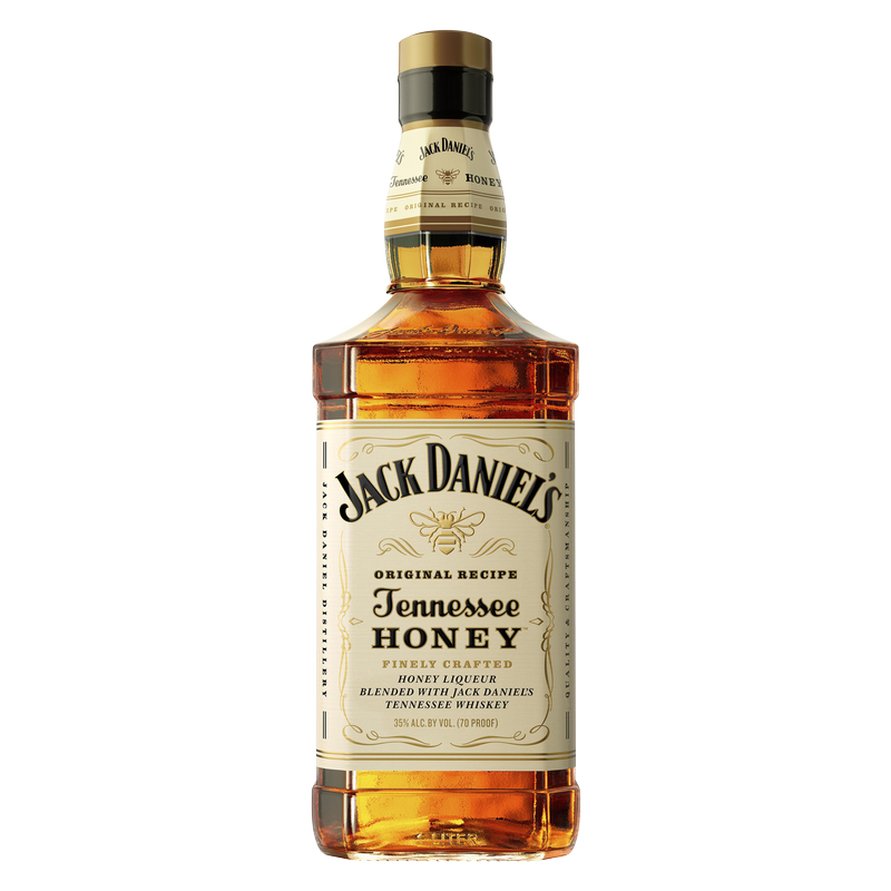 Jack Daniels Tennessee Honey Whiskey 1L (70 Proof)