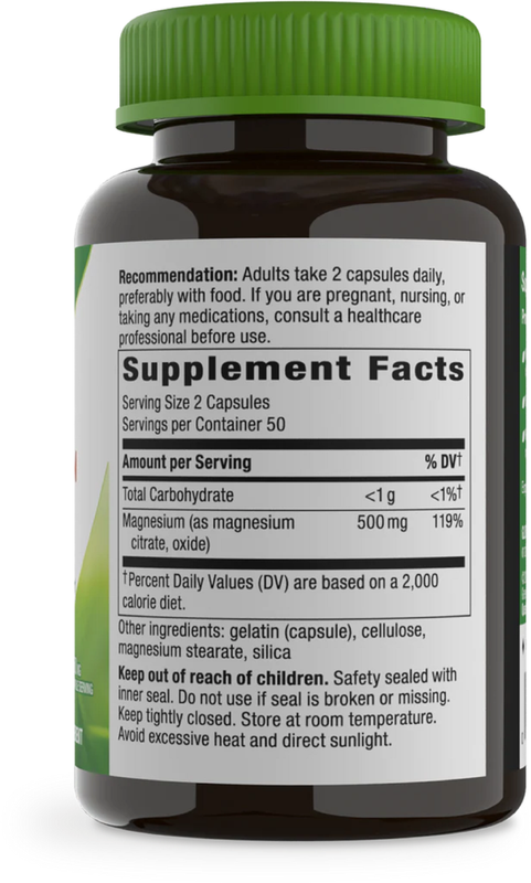 Nature's Way Magnesium Complex 500mg 100ct
