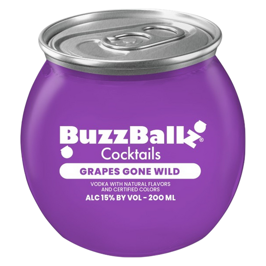 Buzzballz Grapes Gone Wild 200ml 15% ABV