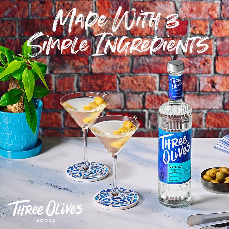 Three Olives Vodka Original 1.75L (80 Proof)