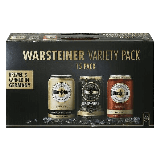 Warsteiner Variety PK 15pk 12oz Varied ABV