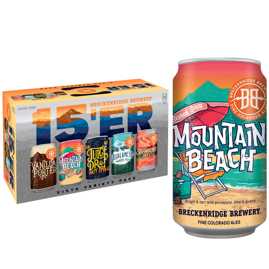 Breckenridge Brewery 15''er Variety Pack 12oz Can 15pk Varied ABV