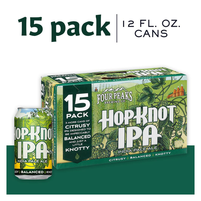 Four Peaks Hop Knot IPA 15pk 12oz Cans