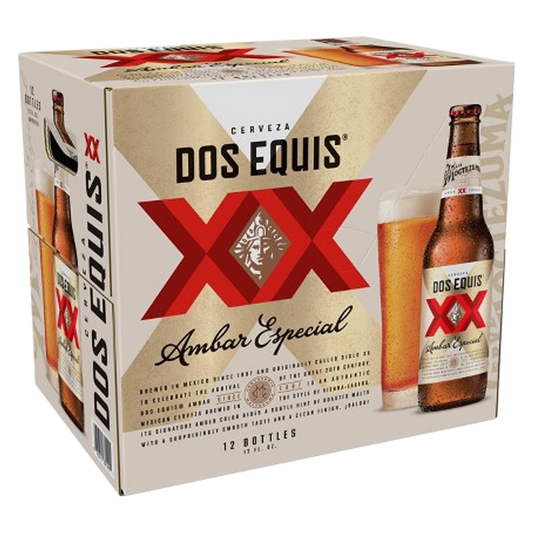 Dos Equis Amber 12pk 16oz Btl 4.7% ABV