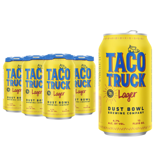 Dust Bowl Brewing Taco Truck Lager 6pk 12oz Can 4.7% ABV