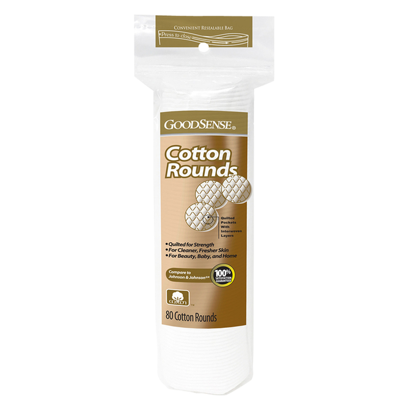 GoodSense Cotton Rounds 80ct