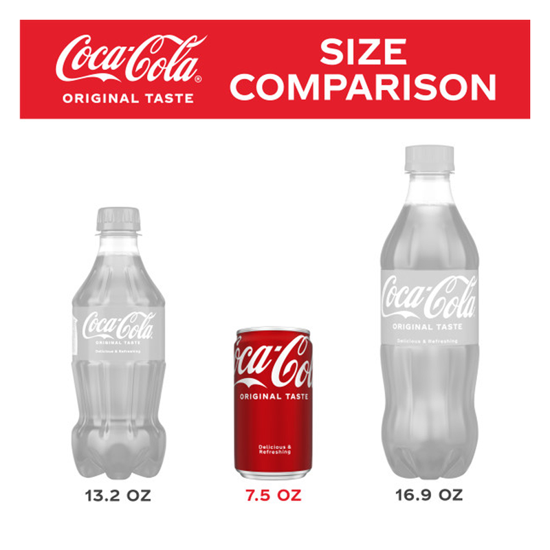 Coca-Cola 10pk 7.5oz Mini Can