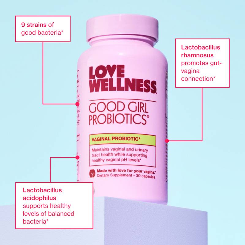 Love Wellness Good Girl Probiotics Vaginal Probiotic 30ct