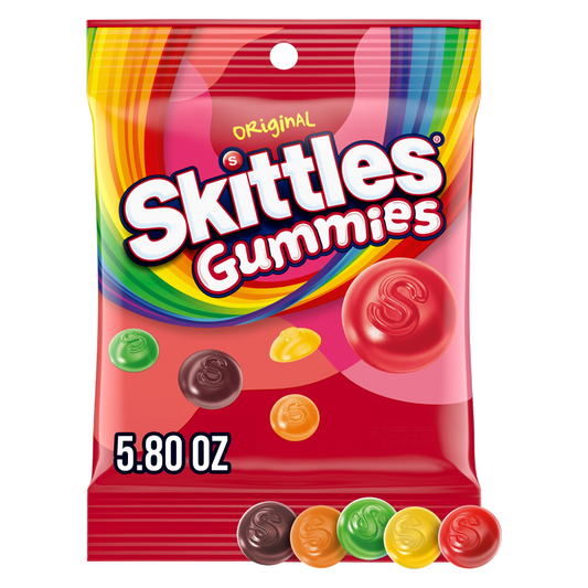 Skittles Gummies Assorted Fruit, 5.8oz