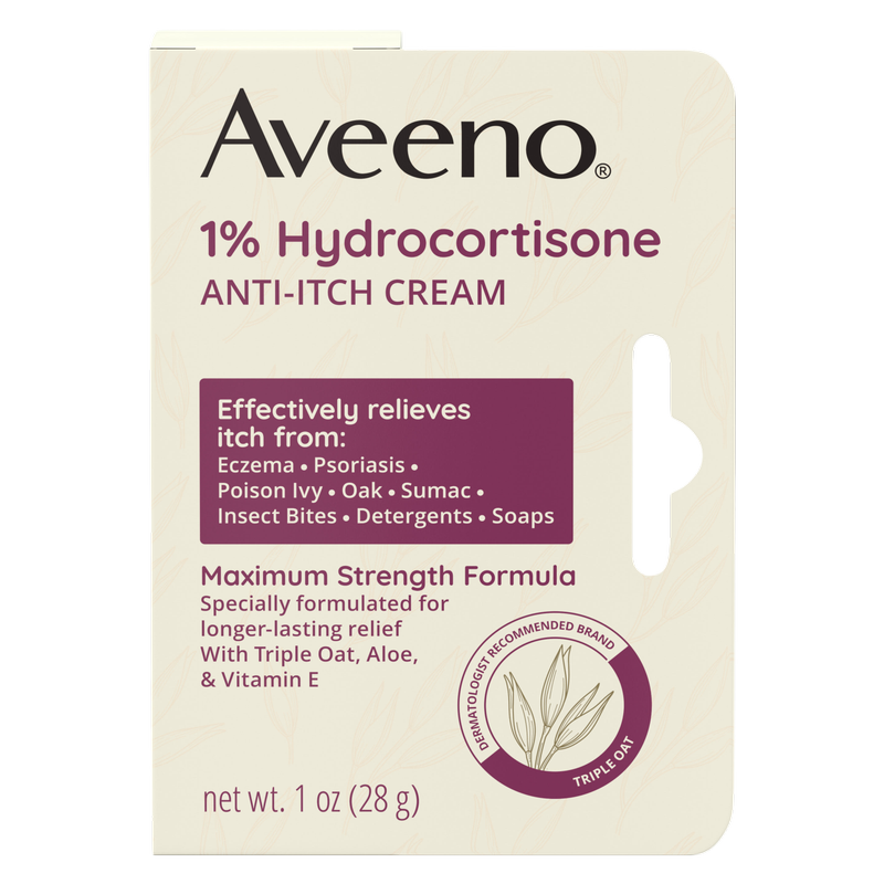 Aveeno Anti-Itch 1% Hydrocortisone Cream 1oz