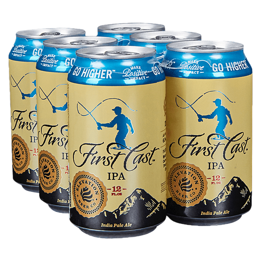 Elevation Brewing Company First Cast IPA 6pk 12oz Can 6% ABV