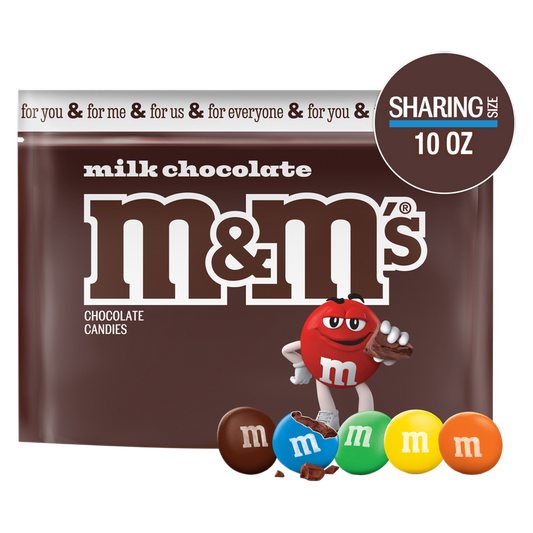 M&M's Milk Chocolate Candies 10oz