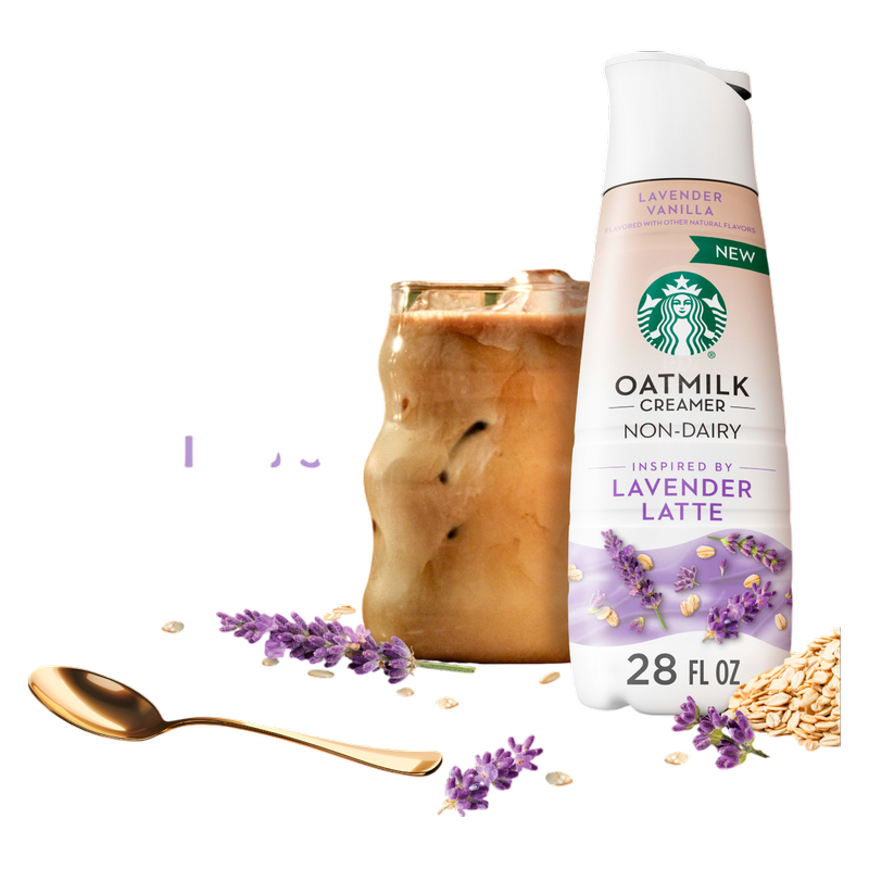 Starbucks Lavender Oat Milk Creamer 28oz Btl