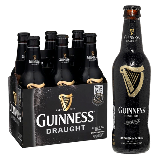 Guinness Draught 6pk 12oz Btl 4.2% ABV