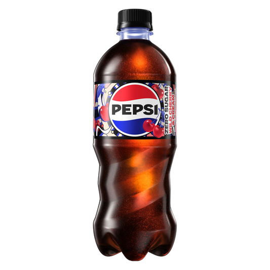 Pepsi Zero Sugar Wild Cherries & Cream 20oz Btl