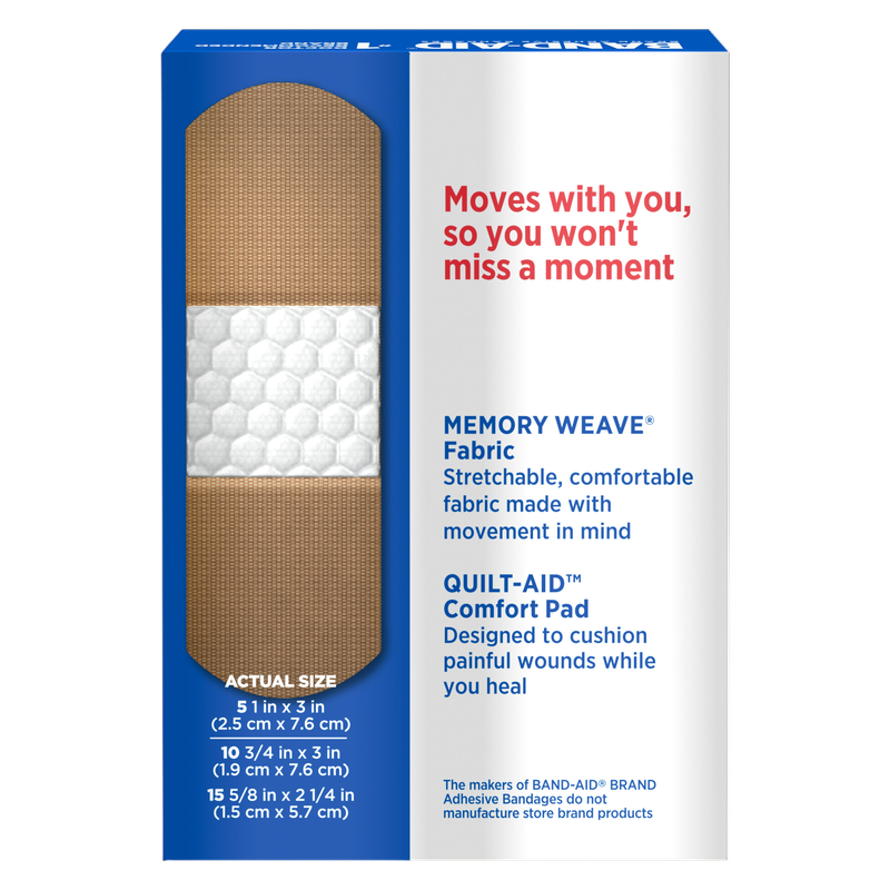 Band-Aid Flex Fabric Assorted 30ct