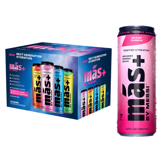 MÁS+ by Messi Variety 12pk 12oz Can