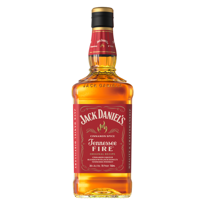Jack Daniel's Tennessee Fire Whiskey 750ml (70 Proof)