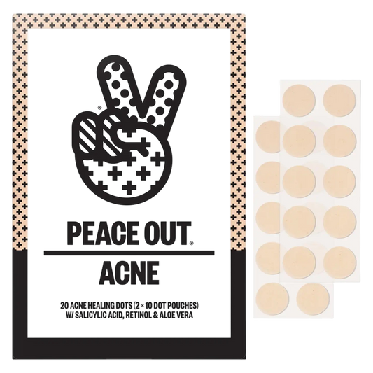 Peace Out Salicylic Acid Acne Healing Dots, 20ct