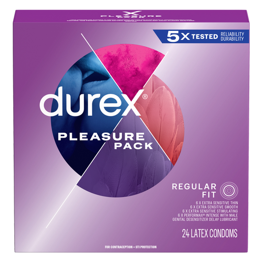 Durex Pleasure Pack Condom 24 ct