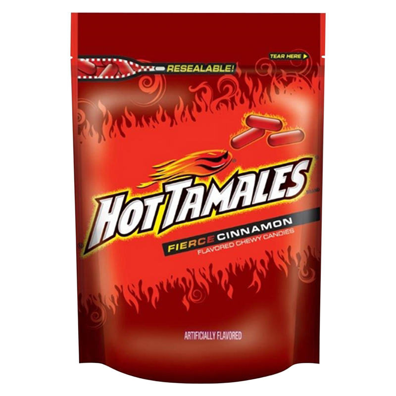 Hot Tamales Fierce Cinnamon Chewy Candies 10oz