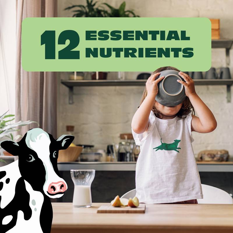 Organic Valley Fat Free Milk 1/2 Gallon CA